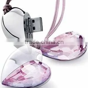 Love Heart Pink Jewelry Usb Flash Drive thumbnail-1