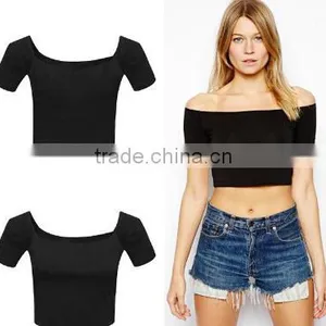 Ladies Sexy Crop Top thumbnail-5