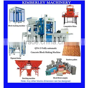 QT4-15 Hydraform Interlocking Block Making Machine thumbnail-1