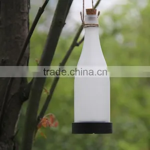 Solar Energy Bottle Lamp Outdoor Handmade Decorative Hanging Oil Lamp thumbnail-1