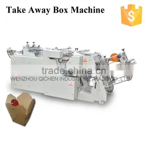 QH-9905 Best Used Quality Paper Foodpail Machine thumbnail-1