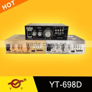 Professional High Power Amplifier Model 600w for Speaker System YT-698D With Usb/sd Three Colour thumbnail-1