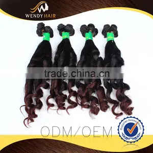 OEM Factory SPRIAL CURL 33 Body Wave Remi Brazilian Hair Weave thumbnail-1