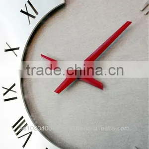 Decorative Concrete Wall Clock, Unique Clock With Reinforced Concrete and Stainless Steel thumbnail-2