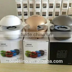 2014 Hot Selling Mini Round Bluetooth Speaker With Handsfree thumbnail-5