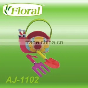 2pcs Child Garden Tools With Bucket thumbnail-1