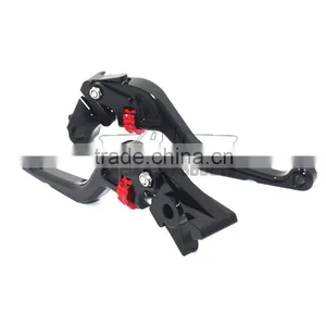 BJ-LS-010 Top Quality CNC Aluminum Short Motorbike Adjustable Brake Clutch Lever for Yamaha YZF R1 2009-2014 thumbnail-2