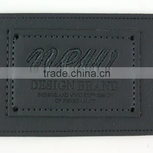 Jeans Leather Label, Custom Embossed Leather Patch, Custom Leather Label thumbnail-2