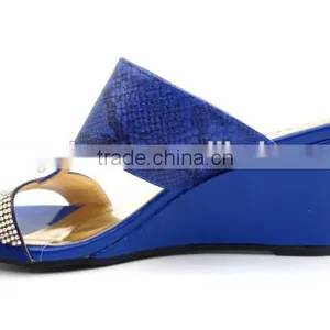 Hot New Ladies Wedge Shoes and Slippers With Diamond thumbnail-5