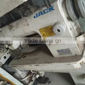 China Mixed Brand Used Second Hand JACK 8500/5550/8700 Single Needle Industrial Sewing Machine thumbnail-2