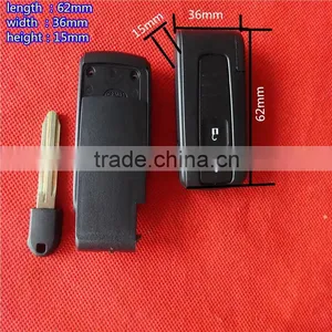 Universal Car Remote Key for Toyota Prius 2 Button Smart Key With Emergency Key Blade thumbnail-1