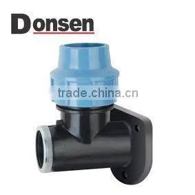pp Compression Fittings WALL PLATE ELBOW FITTINGS thumbnail-1
