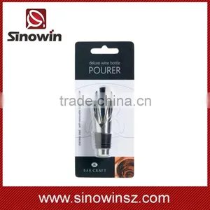 Stainless Steel Wine Pourer With Stopper thumbnail-2
