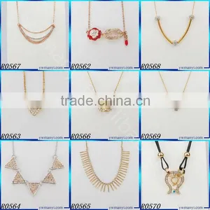 Latest Desing Silver Pendant Necklace Jewelry Fashion Crystal Necklace Supplier's Choice thumbnail-4
