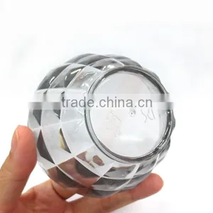 Clear Transparent Round Plastic Salad Bowl thumbnail-4