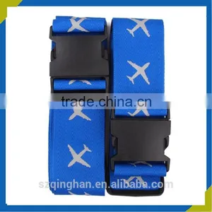 Factory Luggage Belt Polyester Strap Retractable Luggage Safety Belt for Case thumbnail-1