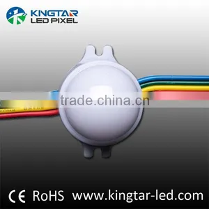 Digital 3 Chip Frosted Dome RGB LED Pixel Module (30mm) thumbnail-1
