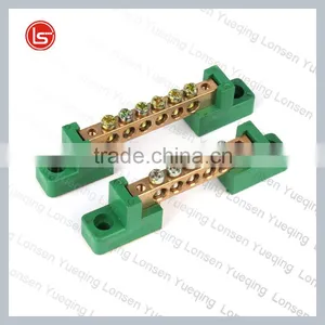 Terminal Block With 4 Pole Promotional Price Delivery Time Is Very Fast Good Use Copper Connector Block Manufacturers thumbnail-1