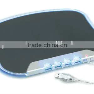 Led Light Mouse Pad With Usb Hub thumbnail-1