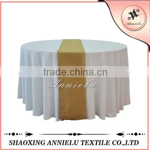 Wholesale Pure Color Burlap Table Runner Cheap Table Runner thumbnail-1