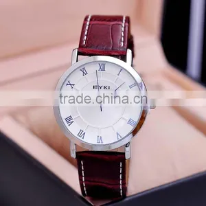 Genuine Leather Business Men Hand Watch Eyki Brand thumbnail-5