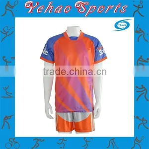 Customized Any Logo Name Numbers Breathable Sublimation Soccer Uniform thumbnail-5