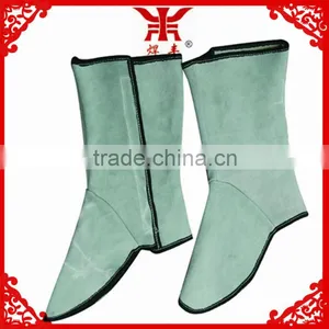 S-3027 Different Kinds of Cow Split Leather Welding Footwear Shoe Covers thumbnail-2