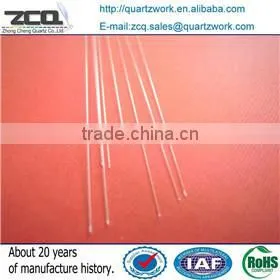 Custom Small Diameter Clear Quartz Glass Capillary Tube/tubing OD0.65*ID0.4 thumbnail-2
