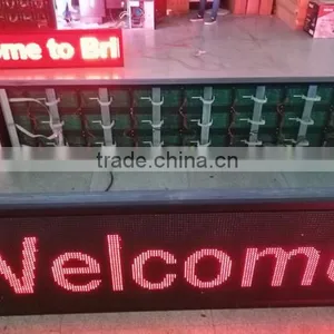 Small Pixel Indoor Single Red LED Strip for Advertising (P4) thumbnail-2
