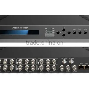 Digital RF Broadcasting Station SD Dvb-c Encoder Modulator thumbnail-4