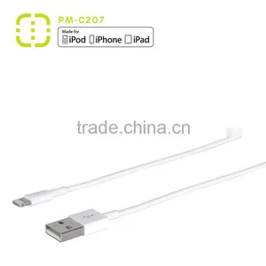MFI Certified for IPhone 5 IPhone 6 Original 8 Pin Colorful Mobile Phone Charging Walnut Cable Manufactory thumbnail-4
