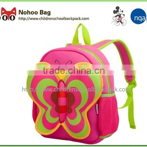 NOHOO Butterfly Waterproof Kids Bags Neoprene Fashionable School Bags Cartoon Animals School Bags thumbnail-2