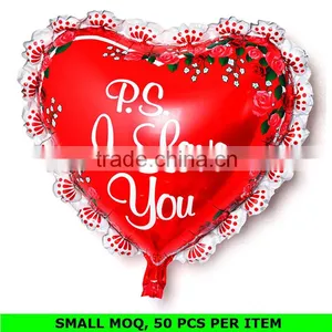 Wholesale LOVE Red Heart Shaped Balloons thumbnail-4