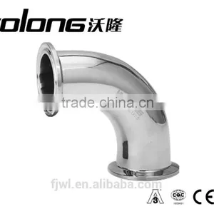 Stainless Steel Sanitary Pipe Bend 90D Elbow thumbnail-2