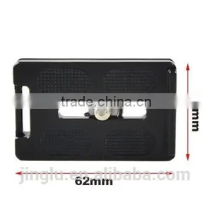 QR Lens Plate w D Ring Screw Made for Nikon for Canon 70-200mm RRS Kirk Arca Head thumbnail-1