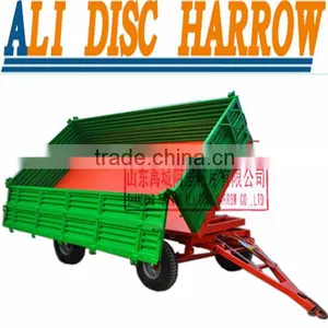 2016 HOT SALE 7CS-8 Farm Side Dump Trailer for Sale thumbnail-1
