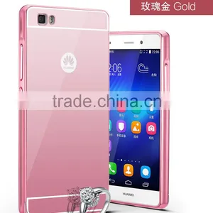 Best Seller Metal Mirror Mobile Phone Bumper And Cover Case For Huawei P8 Lite thumbnail-4
