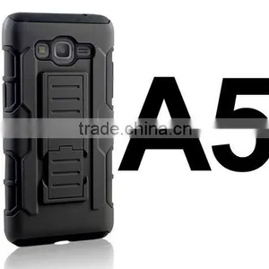 Hybrid Hard Armor Rugged Mobile Phone Case For Samsung Galaxy A3 A5 Stand Back Cover thumbnail-2