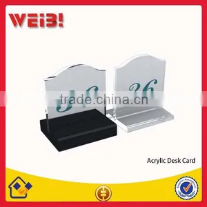 High Quality Display Acrylic Desk Stand thumbnail-1