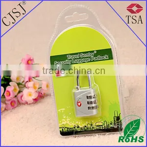 TSA-533 Security Metal Password Electroplating Padlock thumbnail-1