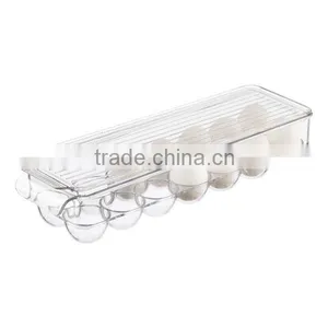 Fridge Bins Egg Holder Fridge and Freezer Storage Bins Plastic Fridage And Freezer Organizers thumbnail-1