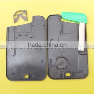 Hot Sale Key Case For Remote Keyless 2 Button No Logo Renault Laguna Smart Card Key Fob Case thumbnail-4