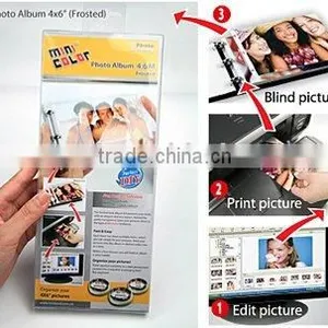 DIY Inkjet Unique Photo Album 4*6 ( Transparent Cover) thumbnail-1
