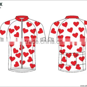 Short Sleeve Blank Wholesale Cycling Jersey thumbnail-4