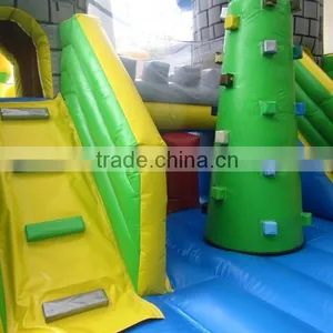 2015 New Design Giant Inflatable Castle. Inflatable Castle With Slide thumbnail-4