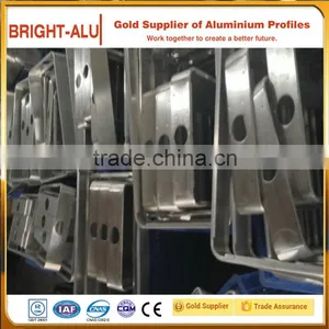 Light Weight Black and White Natural Anodized Bending Aluminium Section According to Your Drawing thumbnail-2