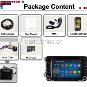 7 Inch Capacitive Touch Screen Dvd Car Android for vw Jetta With Bluetooth/gps thumbnail-4