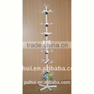 Metal Floor Revolving Souvenir Display Stand From China thumbnail-1