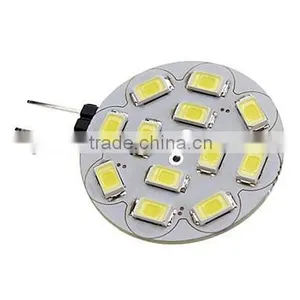 G4 6W 12x5730SMD 550-570LM 6000-6500K Natural White Light LED Spot Bulb (12V) thumbnail-1