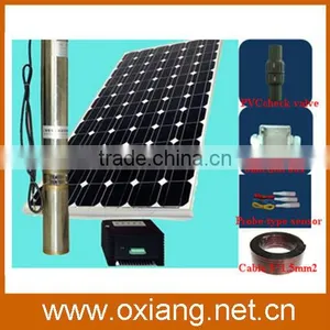 Solar Water Pumping System for Irrigation With 200w Solar Panel thumbnail-1